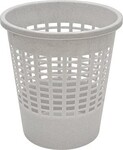 Kosz na papier 10L szary LUX