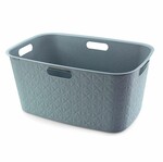 Kosz na pranie turkusowy SOFTEX 45L
