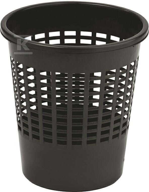 Kosz na śmieci "BASIC" 10L czarny - CRV159879