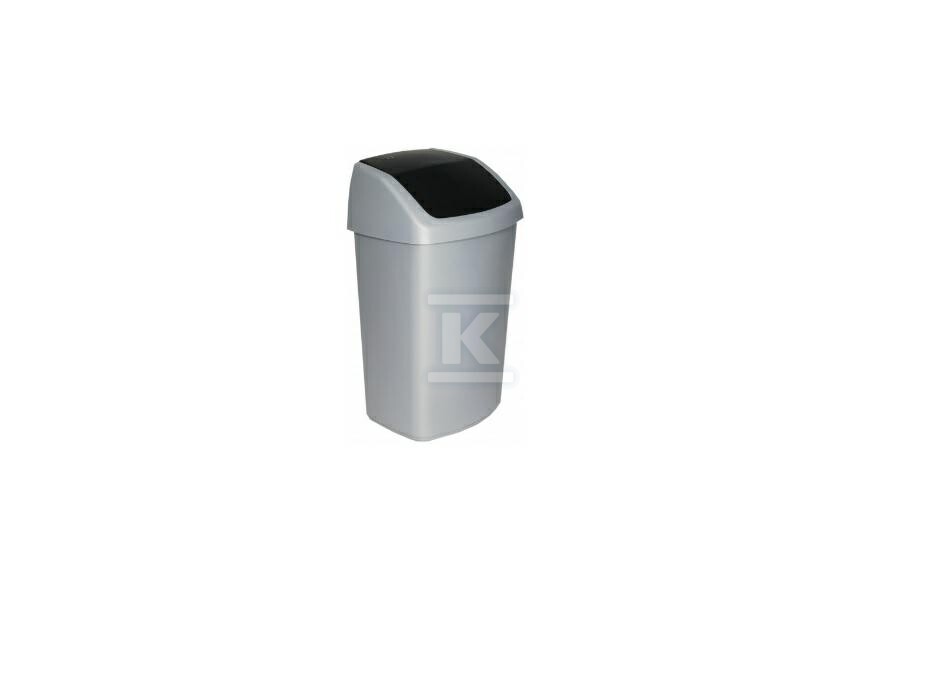 Kosz na śmieci 50L ciemnoszary - CRV167909