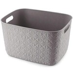 Koszyk L ciemny szary SOFTEX 19L