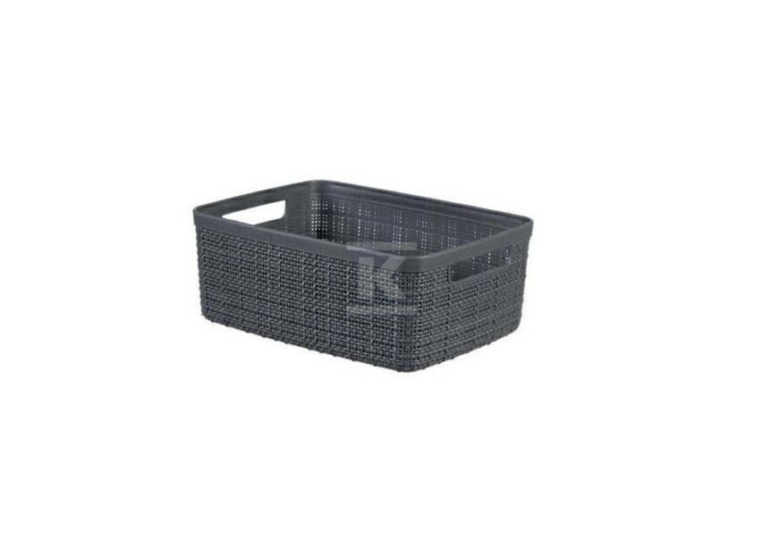 Koszyk S 5L ciemny szary - CRV245712