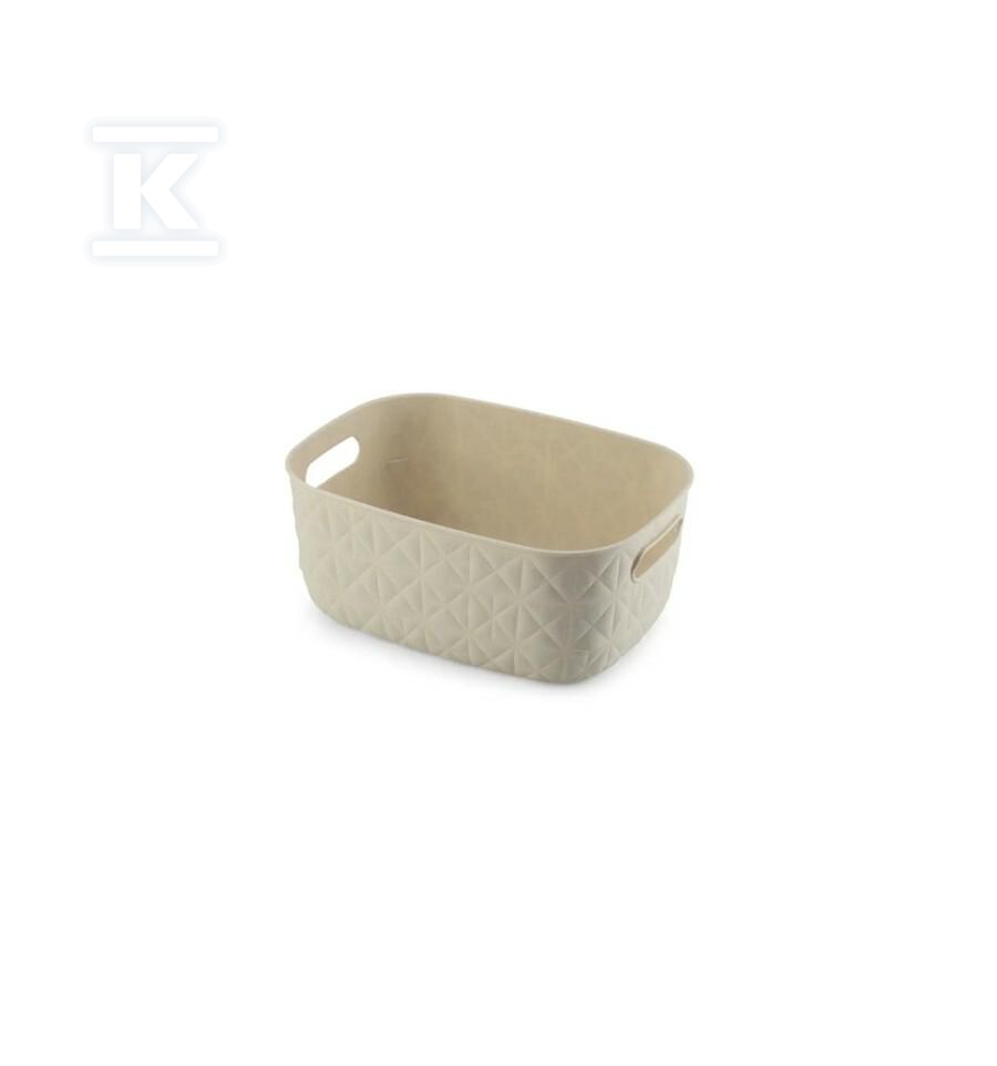 Koszyk S kremowy SOFTEX 4L - CRV258721