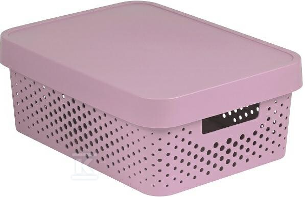 Pojemnik ażur INFINITY 11L różowy - CRV229155