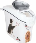 Pojemnik do przechowywania karmy 12KG 35L IML srebrny