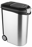 Pojemnik do przechowywania karmy 20KG 54L IML srebrny