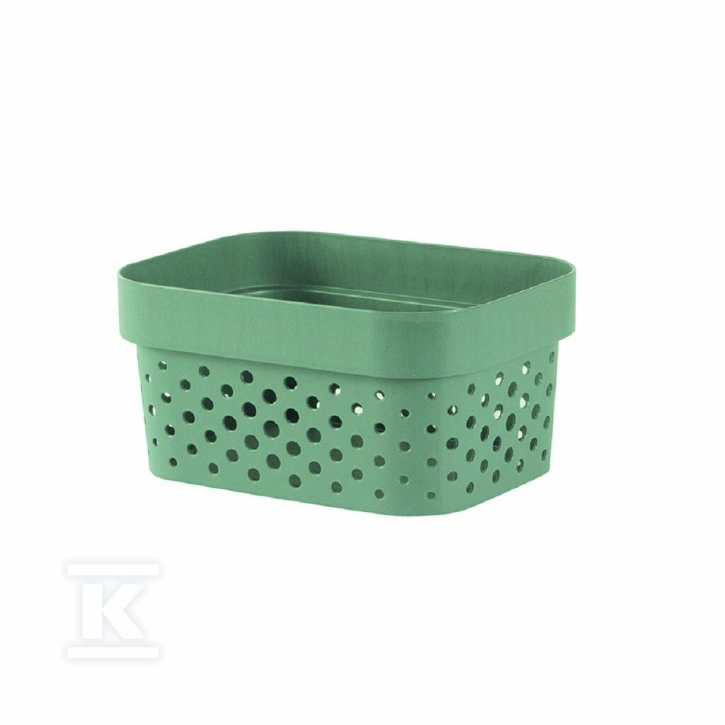 Pojemnik INFINITY 1,4L ażurowy zielony - CRV252510