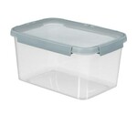 Pojemnik na żywność prostokątny SMART FRESH 5L transparentny szarobłękitny