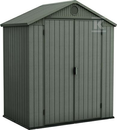 Domek narzędziowy DARWIN 6x4 zielony - CRV259001