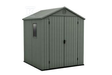 Domek narzędziowy DARWIN 6x6 zielony - CRV259002
