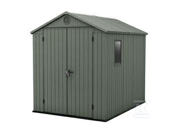 Domek narzędziowy DARWIN 6x8 zielony - CRV259003