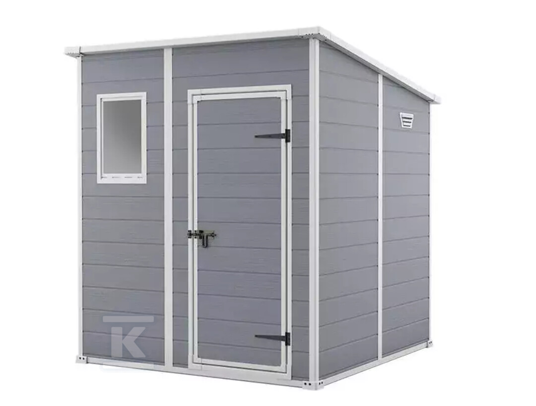 Domek ogrodowy MANOR PENT 6x6 szaro - CRV249348