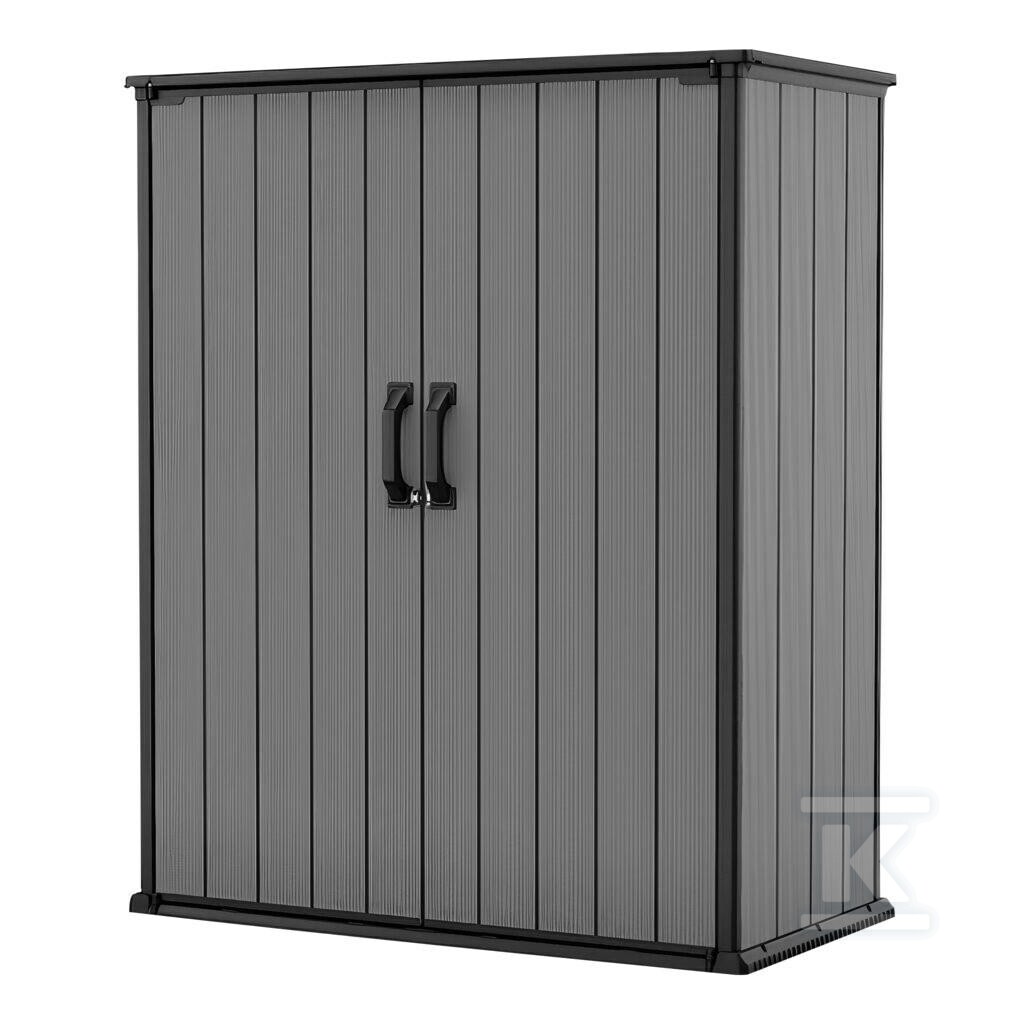 Domek schowek ogrodowy 140x73,6x170,4cm - CRV255837