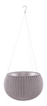 Doniczka wisząca COZY S WITH HANGING SET violet