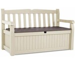 Ławka ze skrzynią 265 L creme