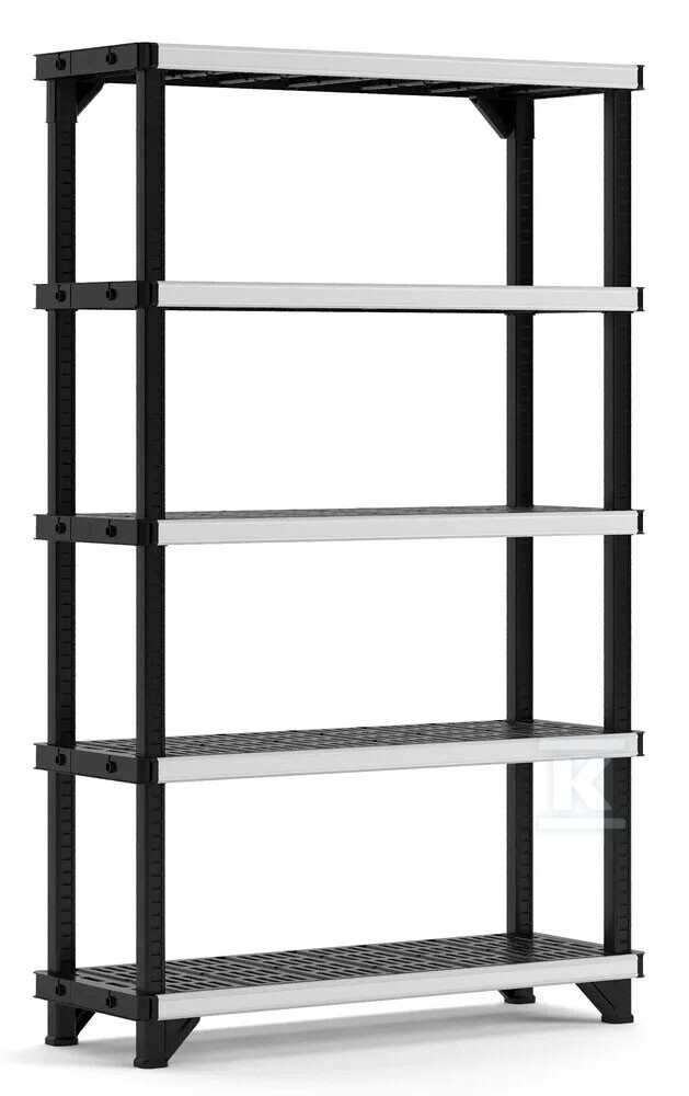 Regał 5 półek 122x46x197cm - CRV260370