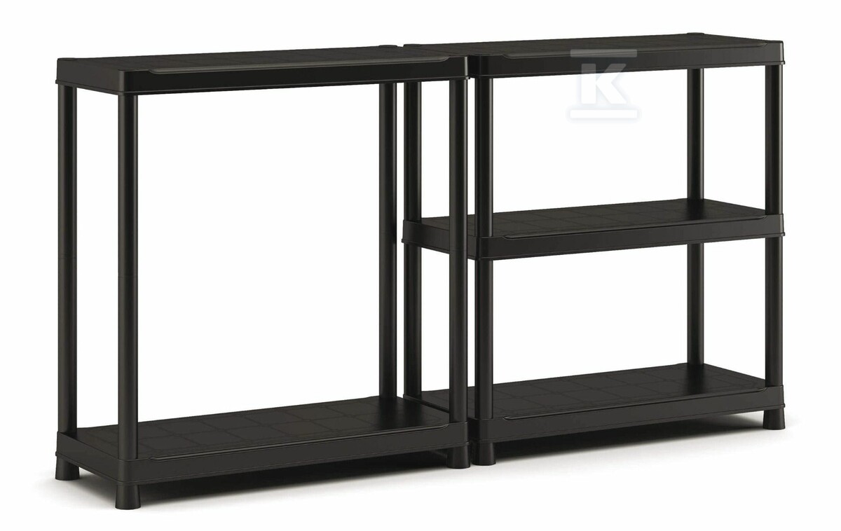 Regał plastikowy 5 półek XL 90 x 60 x - CRV241076