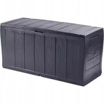 Skrzynia ogrodowa-balkonowa SHERWOOD 270 L grafit