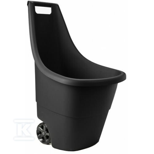 Taczka ogrodowa EASY GO L 50L czarna - CRV230444