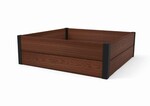 Warzywniak podwyższony brąz Maple Square 106 x 106 x 32cm