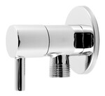 Zawór kątowy KLEOME z głowicą ceramiczną 1/2"x1/2", chrom