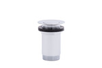Zawór spustowy KLEOME z przelewem, click-clack, 5/4", chrom