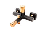 Bateria ARDESIA wannowa bez zestawu natryskowego, rose gold / black