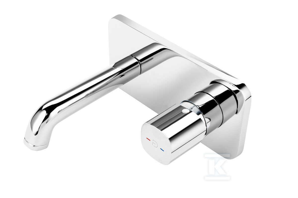 Bateria MEANDRO umywalkowa podtynkowa, - FD1-MDR-3PA-11