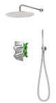 Bateria STABILLA 7 zestaw podtynkowy z baterią typu box, chrom