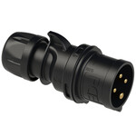 Wtyczka przenośna, seria MIDNIGHT 16A 4P 400V 6H IP44/54 SHARK