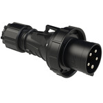 Wtyczka przenośna, seria MIDNIGHT 63A 5P 400V 6H IP67 POWER TWIST