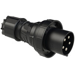 Wtyczka przenośna, seria MIDNIGHT 125A 5P 400V 6H IP67 POWER TWIST