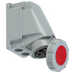 Gniazdo stałe, seria POWER TWIST 63A 4P 400V 6H IP67