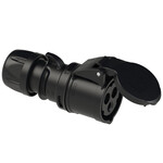 Gniazdo przenośne, seria MIDNIGHT 16A 3P 230V 6H IP44/54 SHARK
