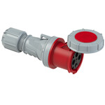 Gniazdo przenośne, seria POWER TWIST 63A 4P 400V 6H IP67 styk sterujący