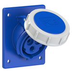 Gniazdo tablicowe skośne 97x80mm 16A 3P 230V 6H IP67