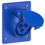 Gniazdo tablicowe skośne 97x80mm 16A 3P 230V 6H IP44/IP54