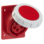 Gniazdo tablicowe skośne 97x80mm 16A 5P 400V 6H IP67