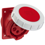 Gniazdo tablicowe skośne 97x80mm 32A 5P 400V 6H IP67