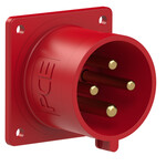 Wtyczka tablicowa prosta 70x70mm 32A 4P 400V IP44