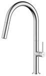 Bateria LIQUID zlewozmywakowa z wyciąganą wylewką 2-funkcyjna, chrom