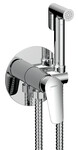 Bateria THEMIS podtynkowa bidetowa z zestawem natryskowym, chrom