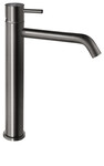 Bateria umywalkowa nablatowa CIRICULUS, gun metal