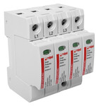 Обмежувач імпульсної напруги типу T2+T3, 4 полюси, In: 10kA (8/20), Imax: 20kA, Uc: 275-385V RSP-T2T3-AC/4P