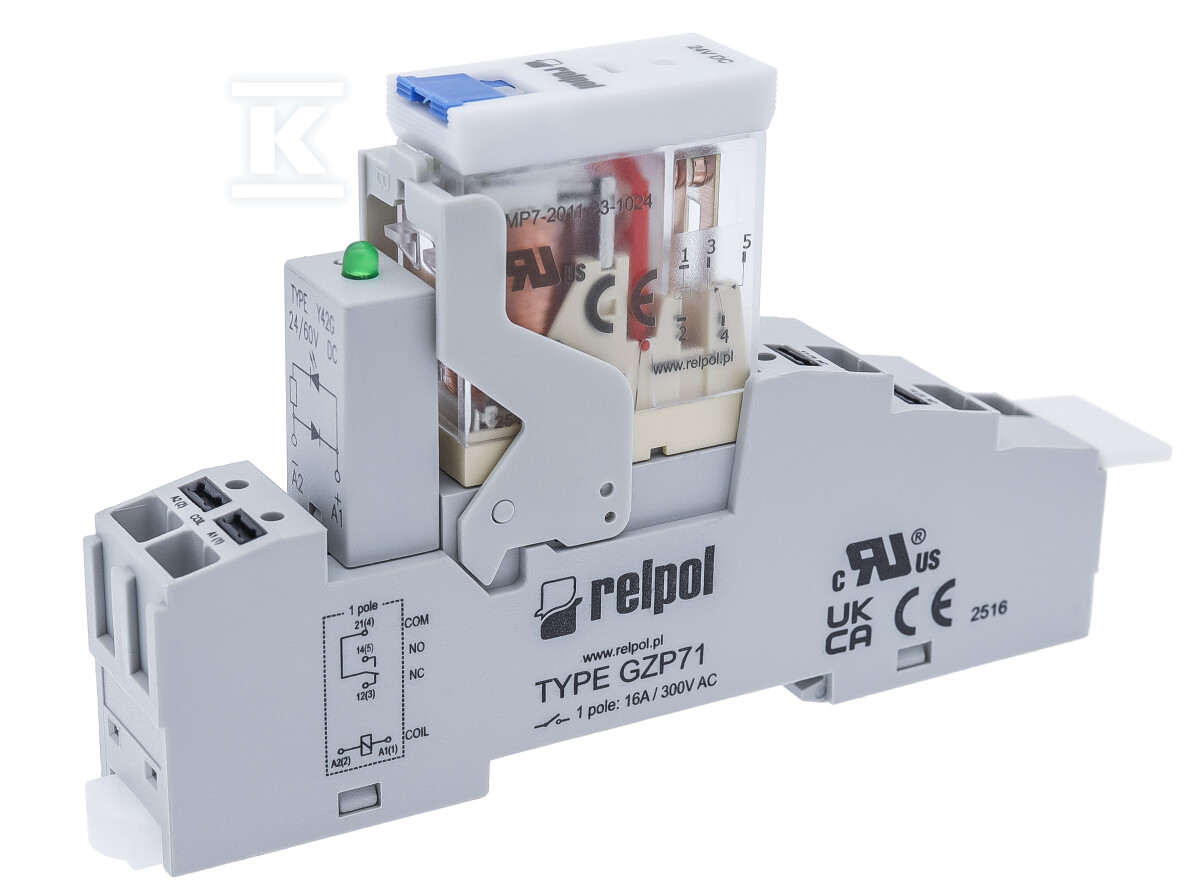 Реле інтерфейсу 1P, AgNi, 24 V DC - 2617312