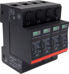 Обмежувач імпульсної напруги типу T1+T2, 4 полюси, 230V AC, Iimp: 7.5kA (10/350), Imax: 50kA (8/20) RSP-E7.5-40