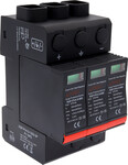 Ochranný prvek proti přepětí typ T1+T2, 3 póly, 1200 V DC, Imax: 50kA, In: 20kA, Iimp: 4.5 kA (10/350) RSP-PV4.5-1200-3P