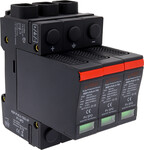 Ochranný prvek proti přepětí typ T1+T2, 3 póly, 1500 V DC, Imax: 65kA, In: 25kA, Iimp: 8 kA (10/350) RSP-PV8.0-1500-3P