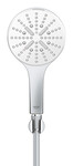 Zestaw prysznicowy Rainshower SmartActive 130, 3 strumienie, moon white