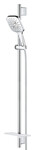 Zestaw prysznicowy Rainshower SmartActive 130 Cube z drążkiem prysznicowym 900 mm, 3 strumienie, chrom